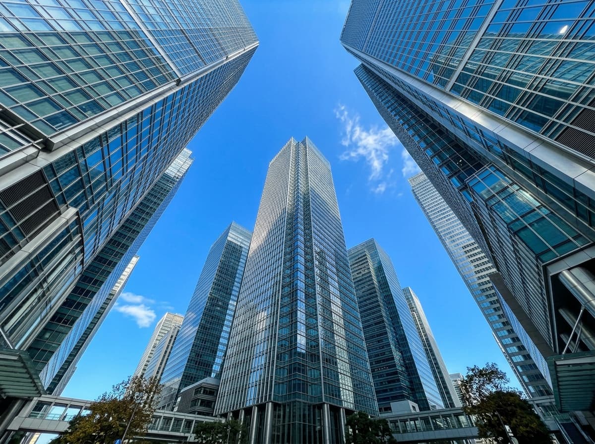 Modern Glass Skyscrapers